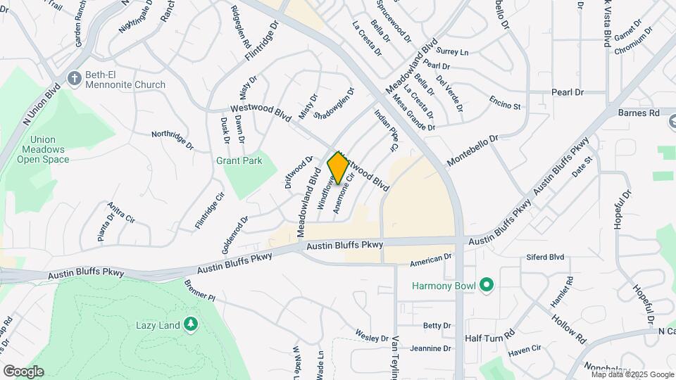 3616 Anemone Cir Map and Location Details
