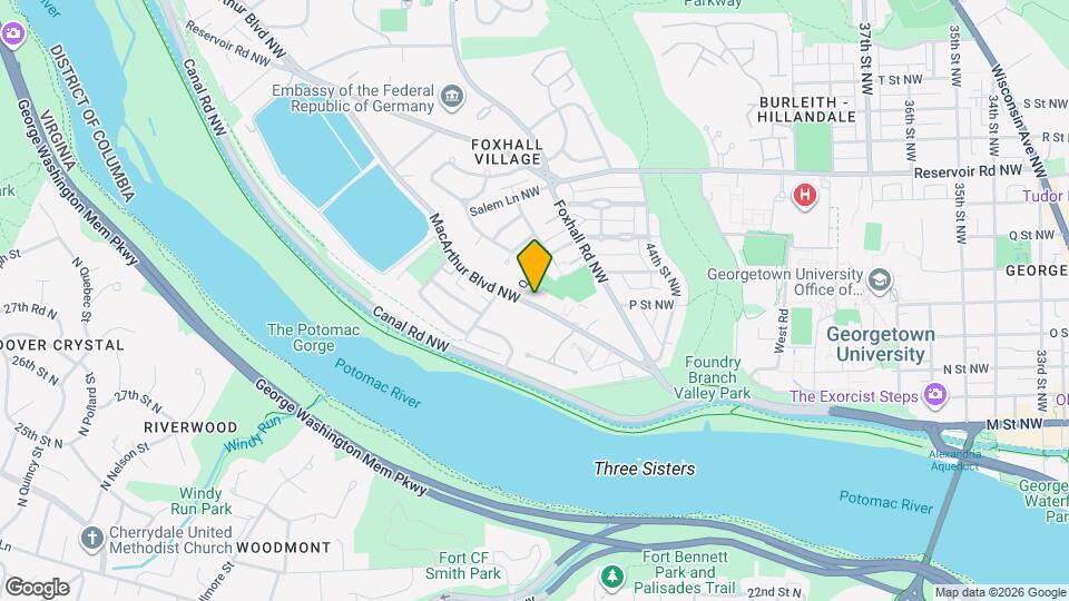 4515 MacArthur Blvd NW Map and Location Details