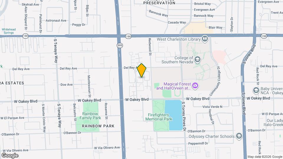 1421 Santa Margarita St Map and Location Details