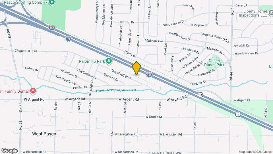 5430 Remington Dr Map and Location Details