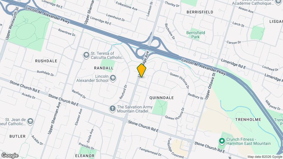 1255 Upper Gage Ave Map and Location Details