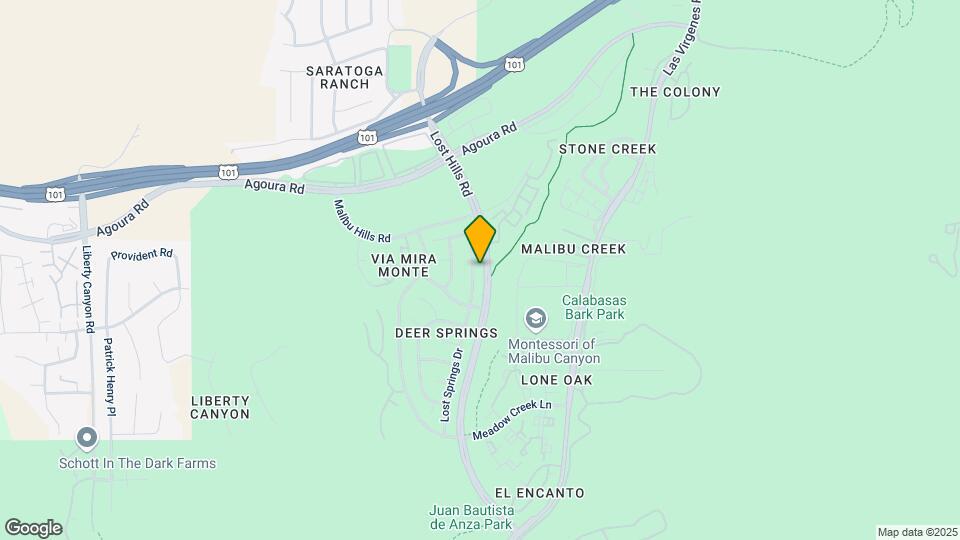 4144 Lost Springs Dr Map and Location Details