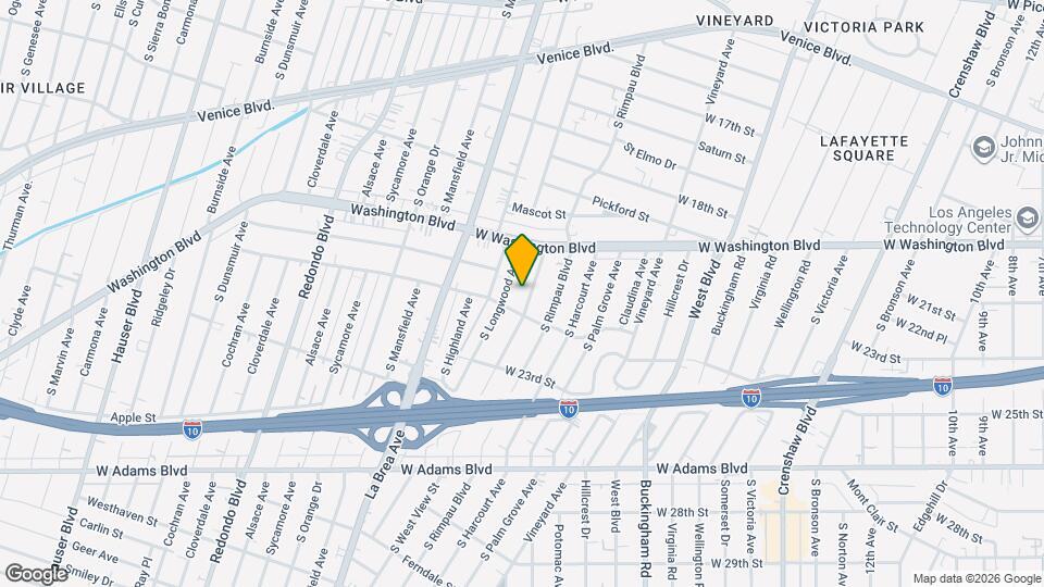 2015 S West View St Map and Location Details