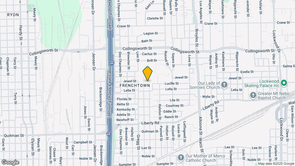 3007 Bringhurst St Mapa y Detalles de la Ubicación