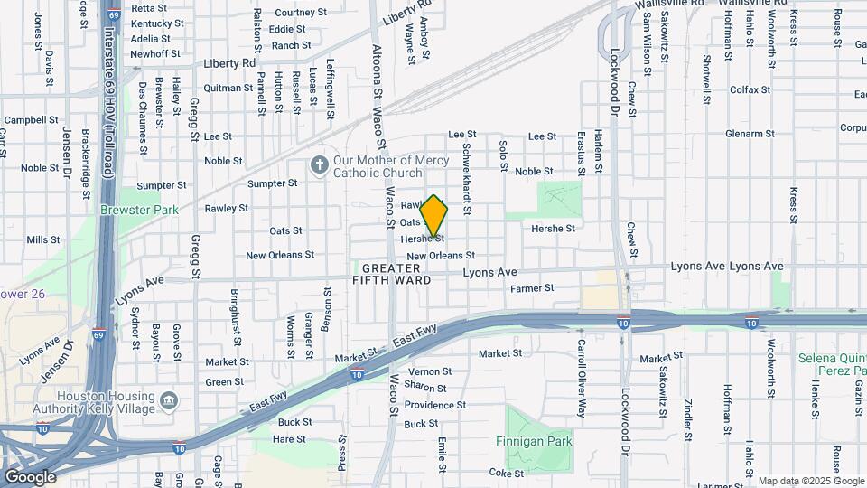 4506 Hershe St Mapa y Detalles de la Ubicación
