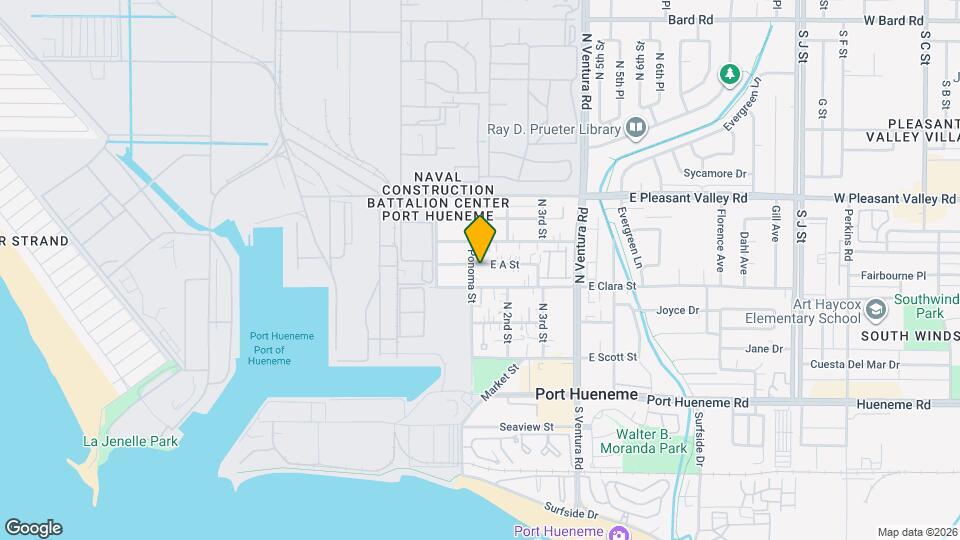 424 Ponoma St Map and Location Details