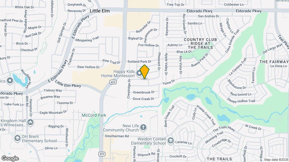 2440 Deerwood Dr Map and Location Details