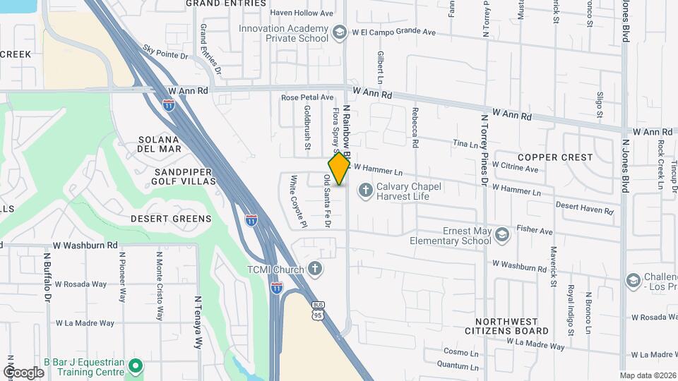 6705 Snake River Ave Map and Location Details