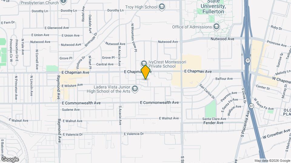 2030 E Whiting Ave, Unit 6 Map and Location Details