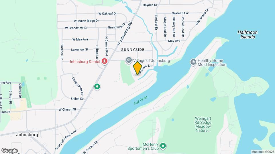 1417 Bayview Ln Map and Location Details
