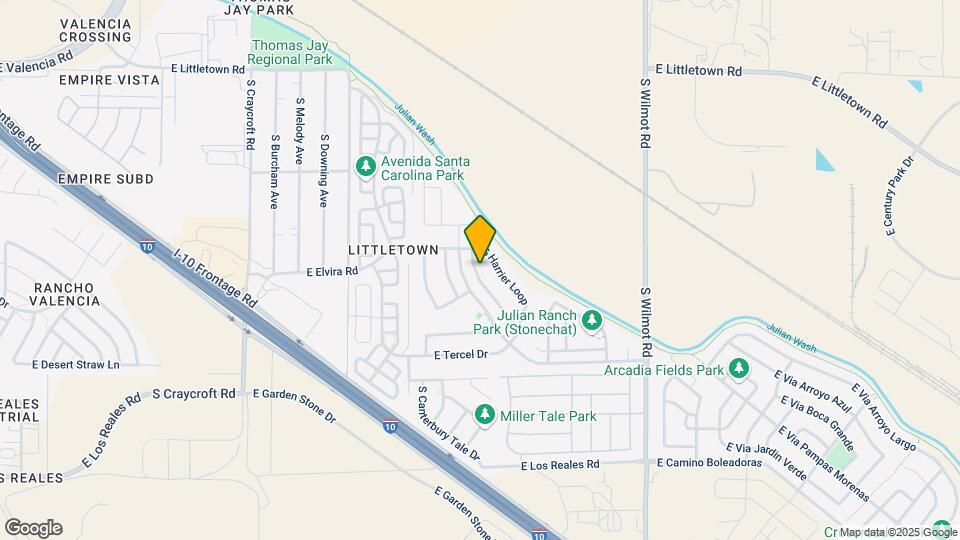 6907 S Goshawk Dr Map and Location Details
