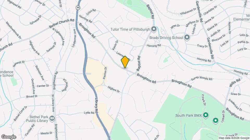 430 Broughton Rd Map and Location Details