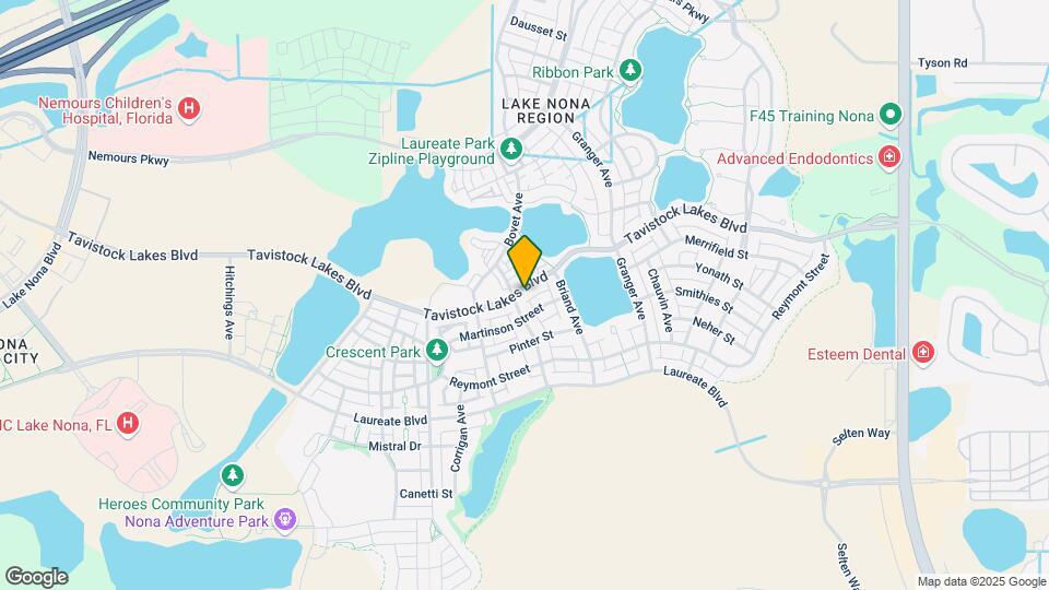 8652 Tavistock Lakes Blvd Map and Location Details