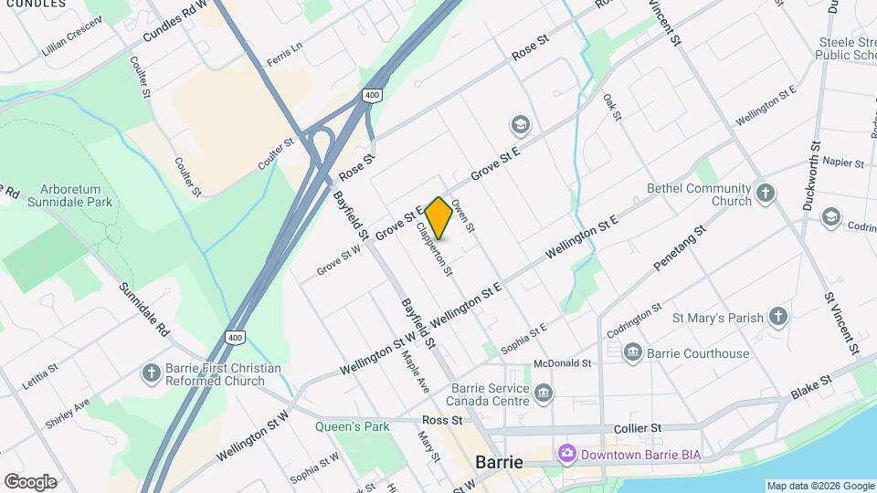 145 Clapperton St Map and Location Details