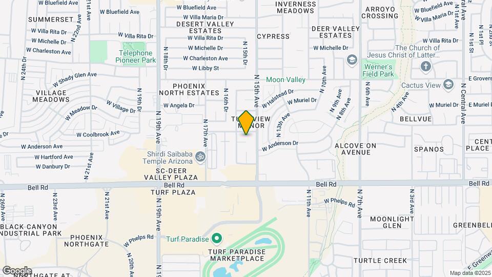 1522 W Hartford Ave Mapa y Detalles de la Ubicación