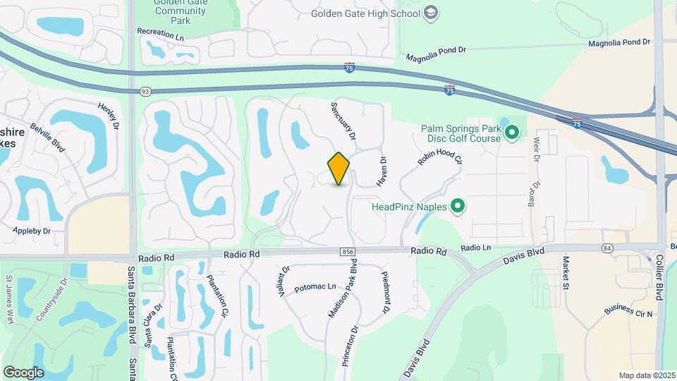 7891 Sanctuary Cir Map and Location Details