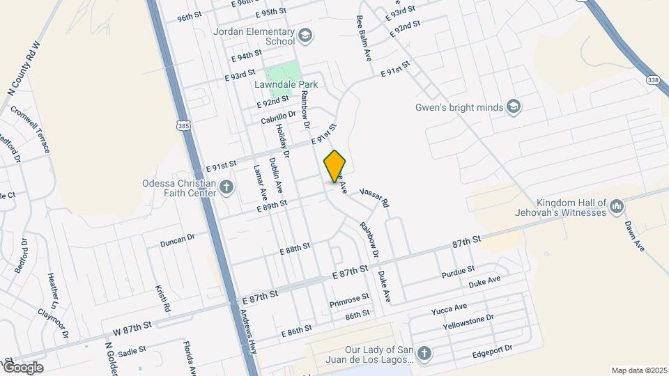 1217 E 89th St Map and Location Details