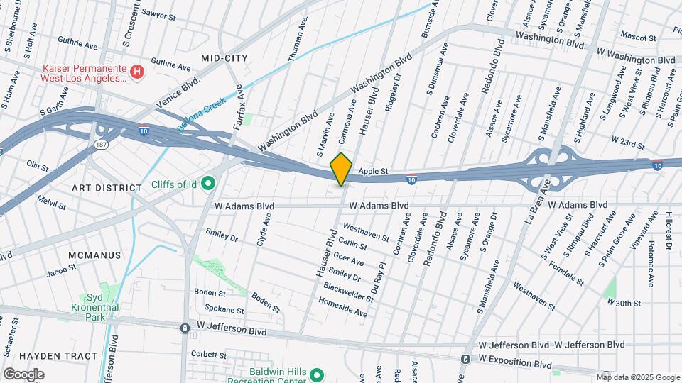 2535 Hauser Blvd Map and Location Details