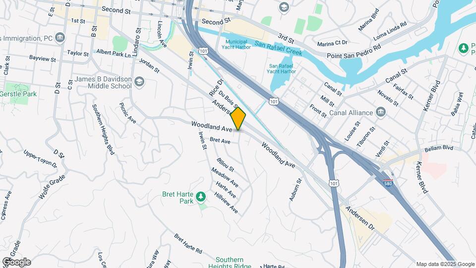 360-361 Du Bois St Mapa y Detalles de la Ubicación