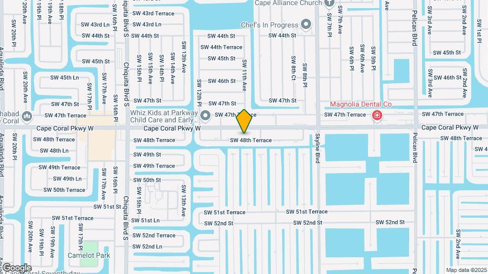 1101 SW 48th Terrace Map and Location Details