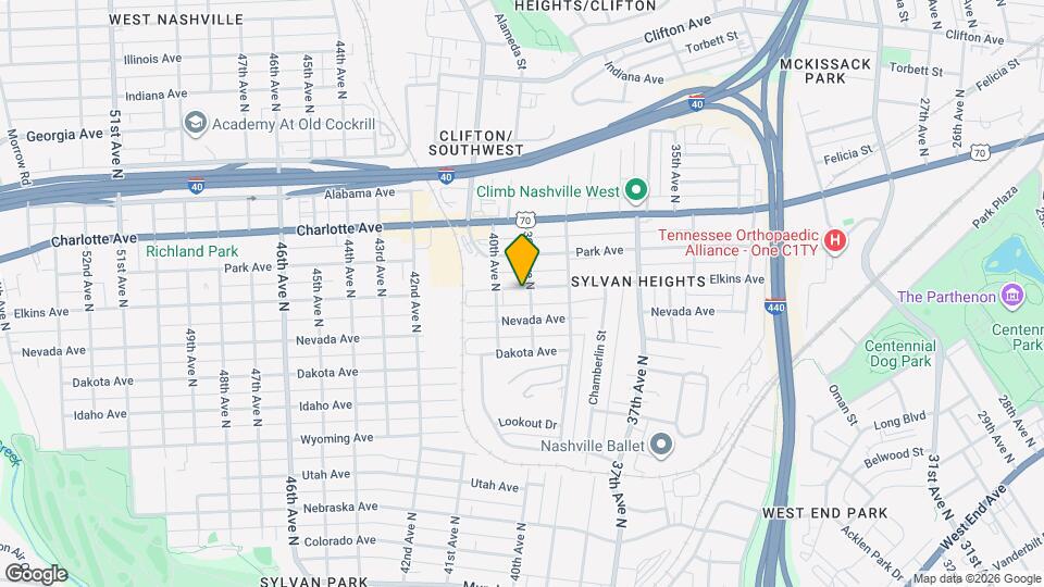 3903 Elkins Ave Map and Location Details