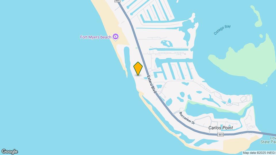 7330 Estero Blvd Map and Location Details