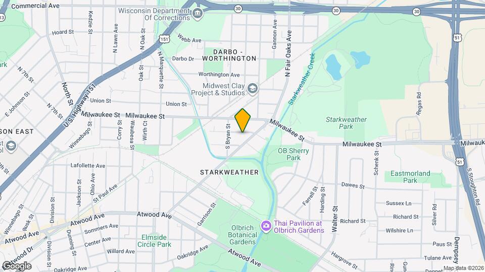 3229 Thorp St Map and Location Details