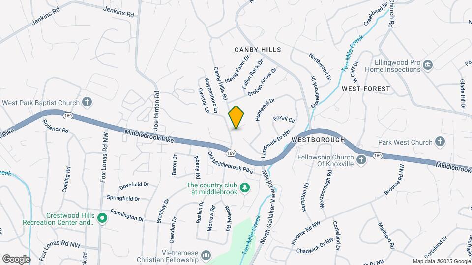 8320 Clearwater Ct Map and Location Details
