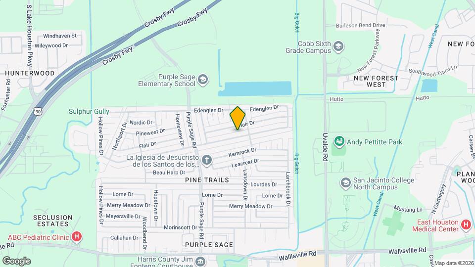 14527 Dartwood Dr Map and Location Details