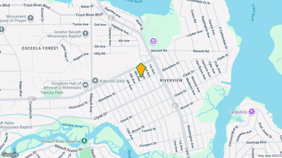 2155 Belvedere St Map and Location Details