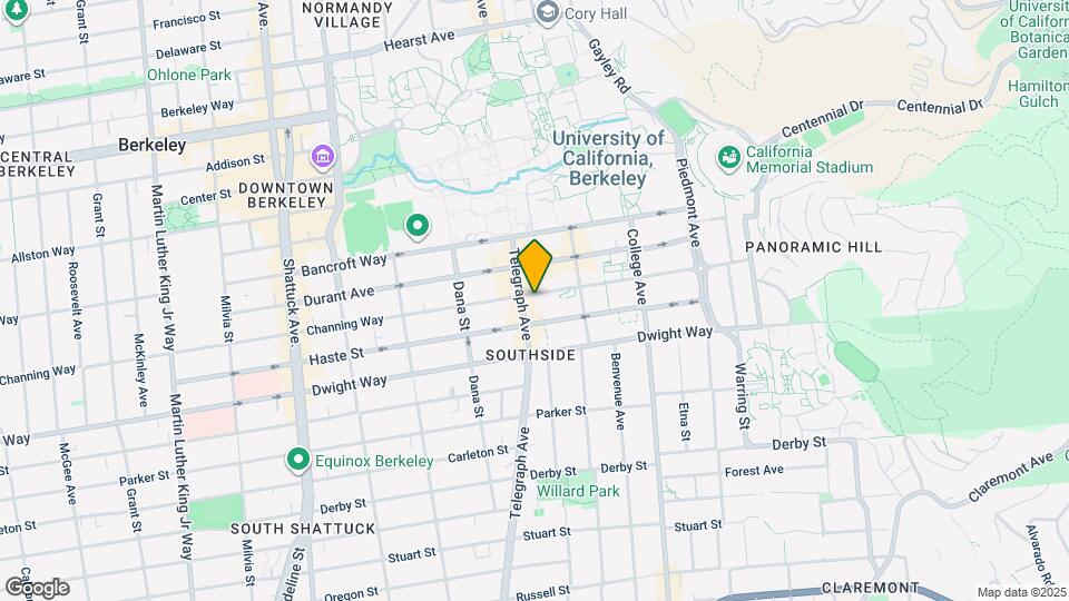 The Den Map and Location Details