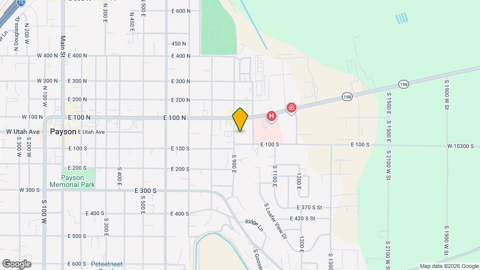 33 S 900 E Mapa y Detalles de la Ubicación