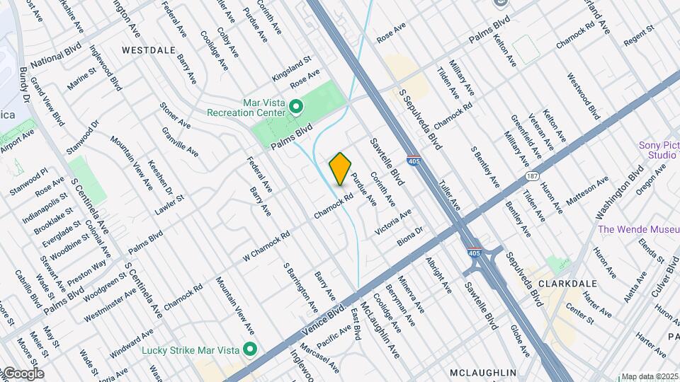 3563 Butler Ave Mapa y Detalles de la Ubicación