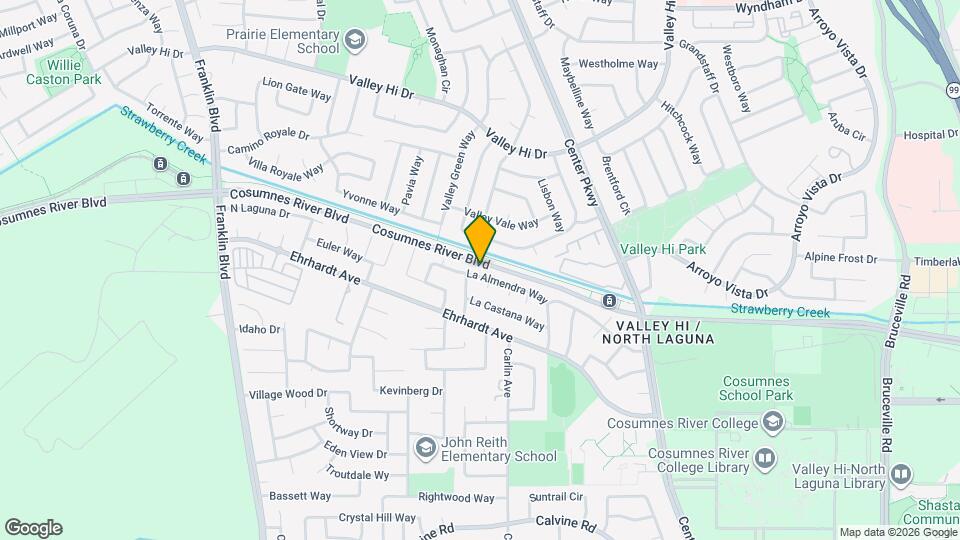 8165 La Almendra Way Map and Location Details