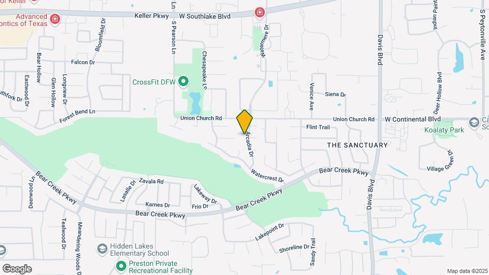 516 Arcadia Dr Map and Location Details