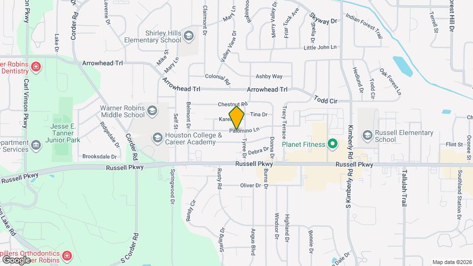 214 Palomino Ln Map and Location Details