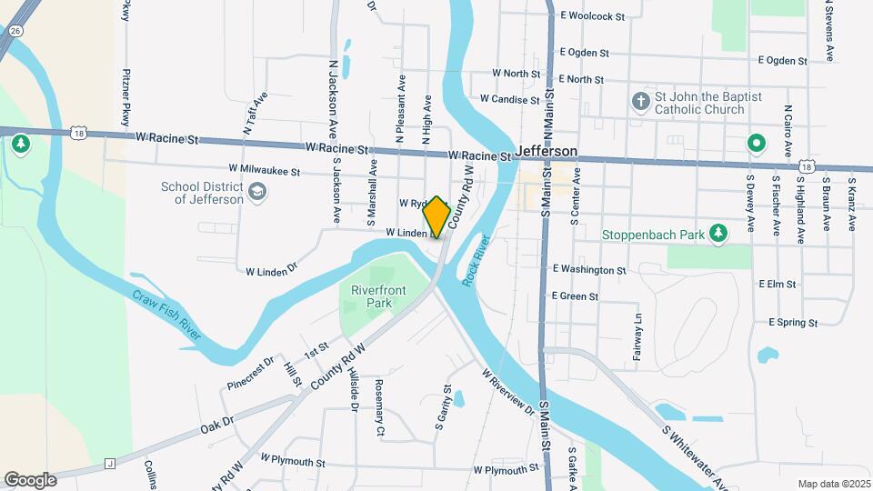 Riverfront Apartments Map and Location Details