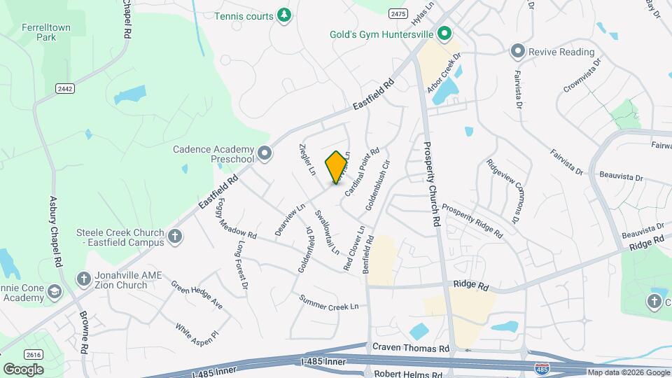 12434 Dervish Ln, Unit Apt. A Map and Location Details