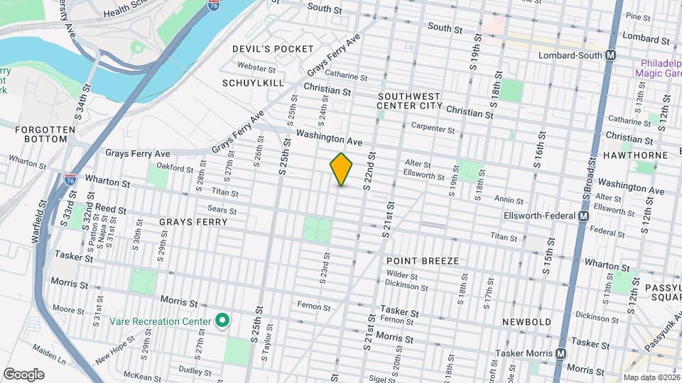 1223 S 23rd St Map and Location Details