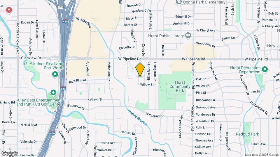 620 Ridgeline Dr Map and Location Details