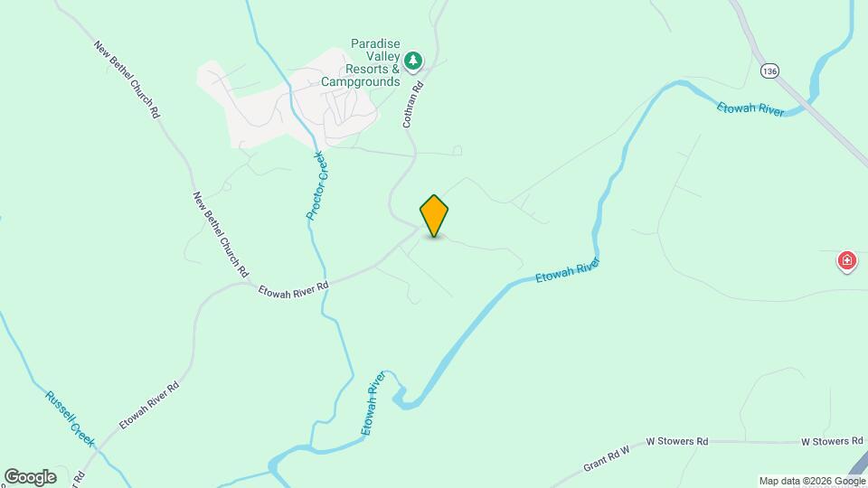 2234 Etowah River Rd Map and Location Details