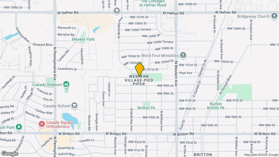 1322 NW 100th St Map and Location Details