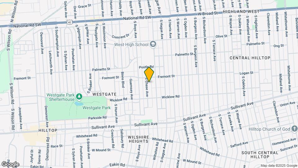 338 A S Chase Ave Map and Location Details