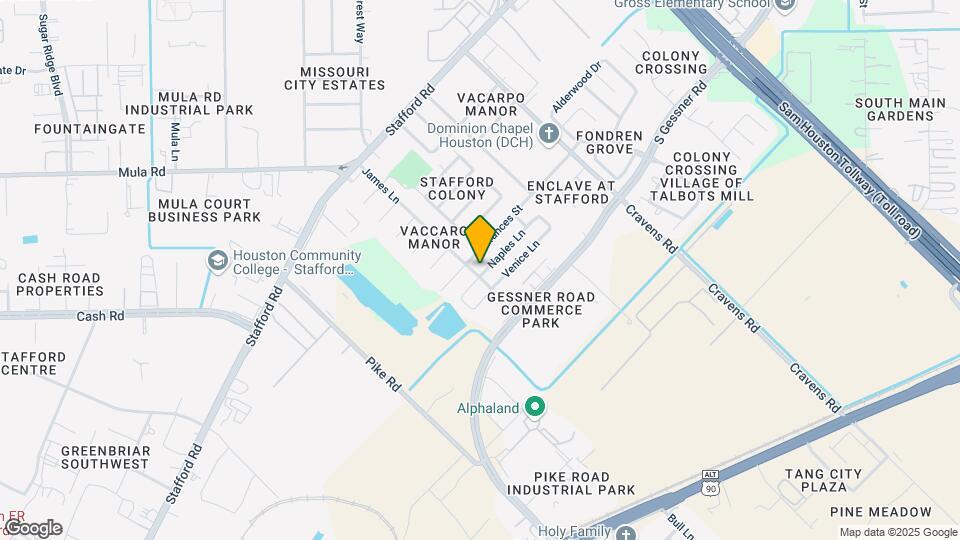 13022 Naples Ln Map and Location Details