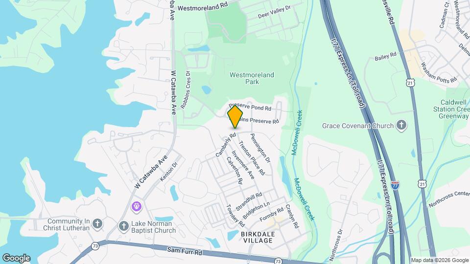 8531 Camberly Rd Map and Location Details