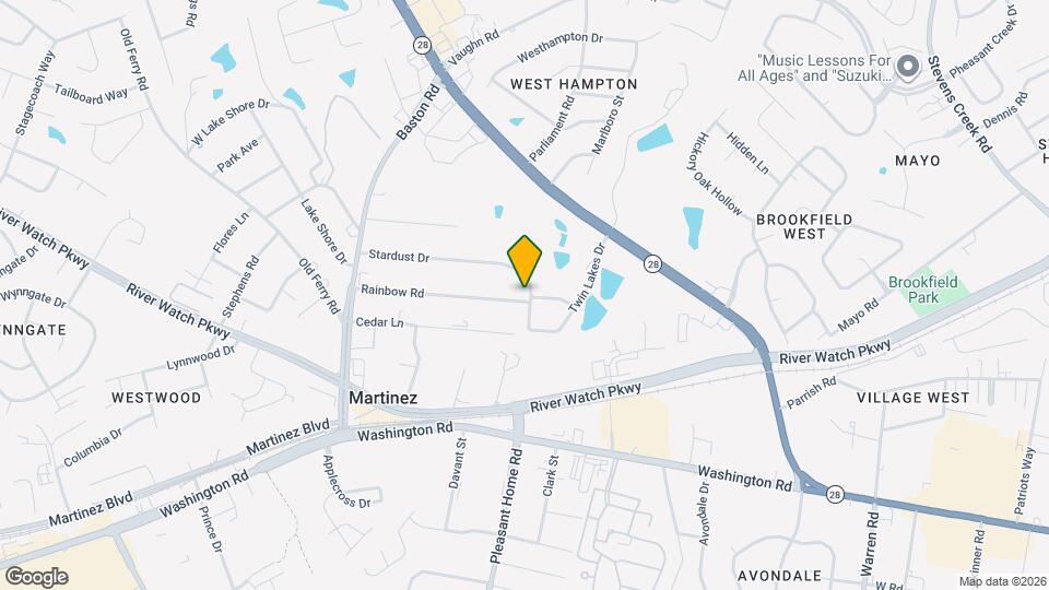 3501 Rainbow Rd Map and Location Details