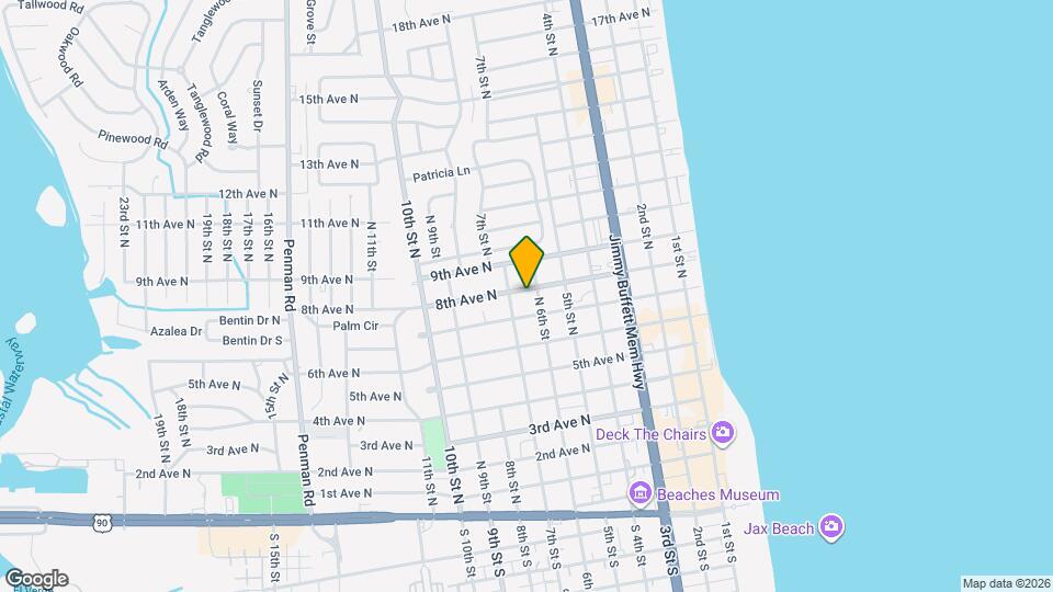 618 8th Ave N Map and Location Details