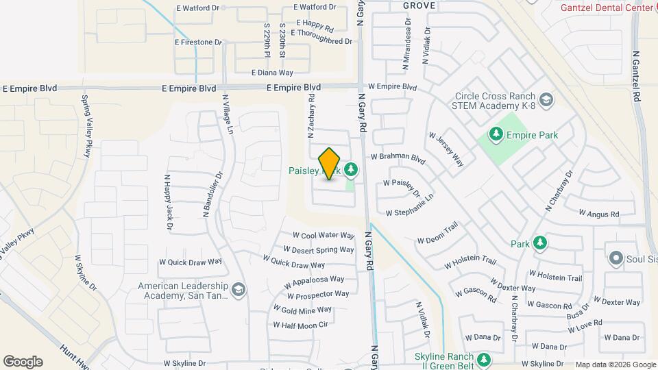 1728 W Loemann Dr Map and Location Details