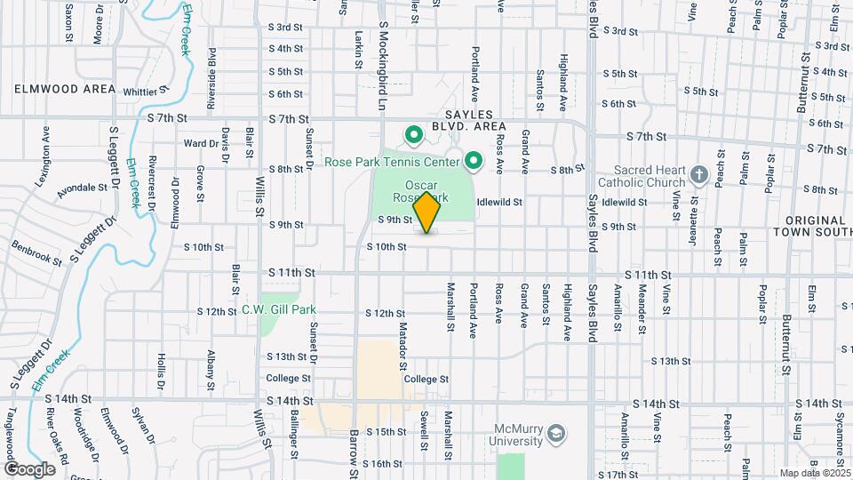 2802 S 10th St Map and Location Details