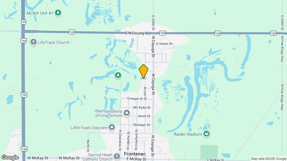 713 N Linn St Mapa y Detalles de la Ubicación